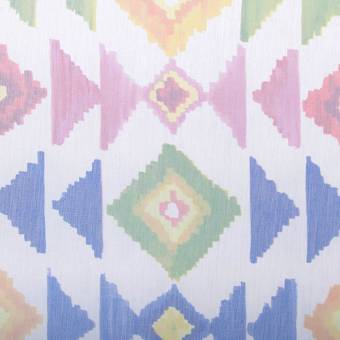 Штора Тюль-печать "Этно" мульти 260х300 см 1шт/компл.100% п/э