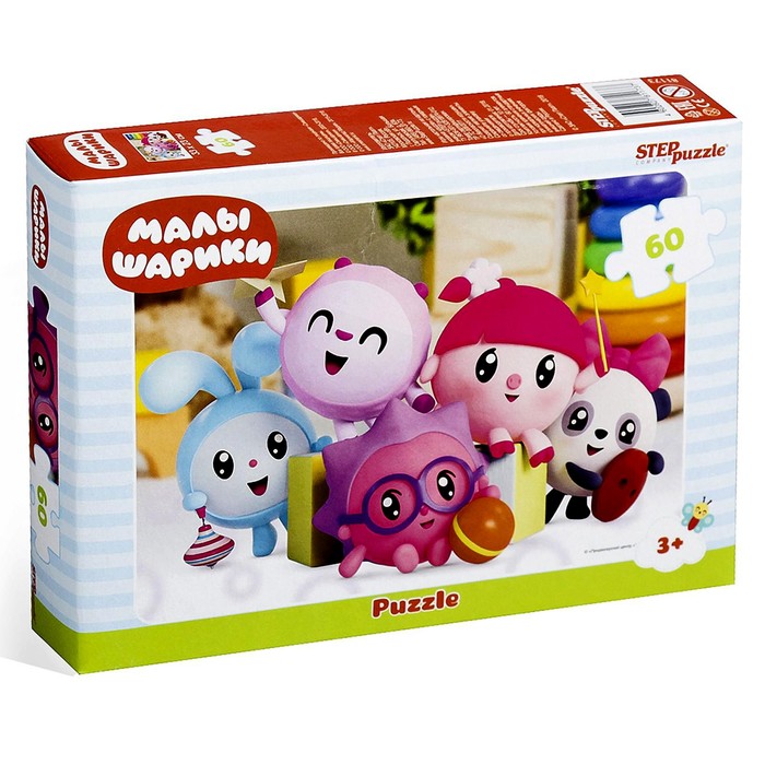 Пазл "Малышарики", 60 элементов