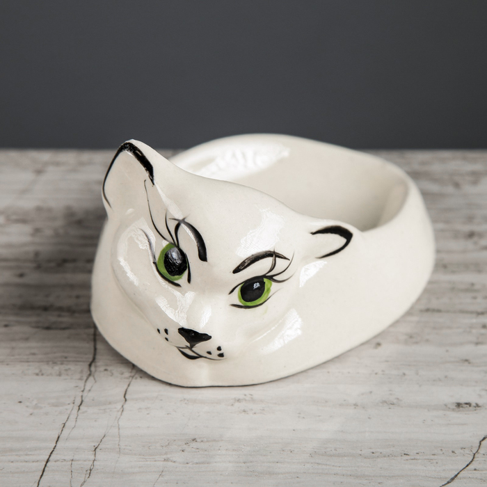 Мыльница "Глазастый котик"