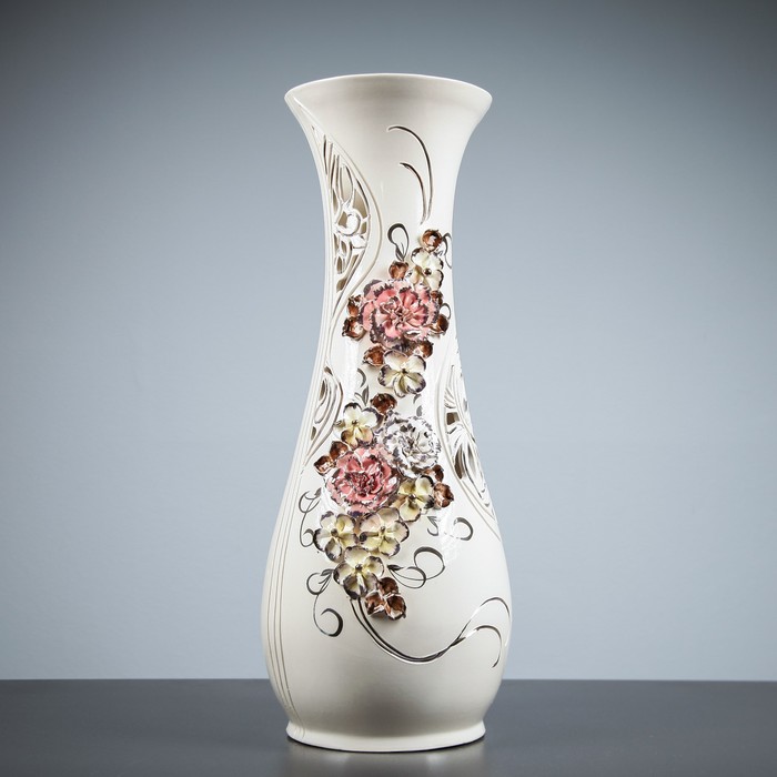 Ваза "Осень" резка золото МИКС