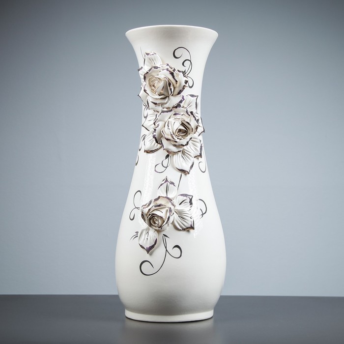 Ваза "Осень " лепка, золото  МИКС