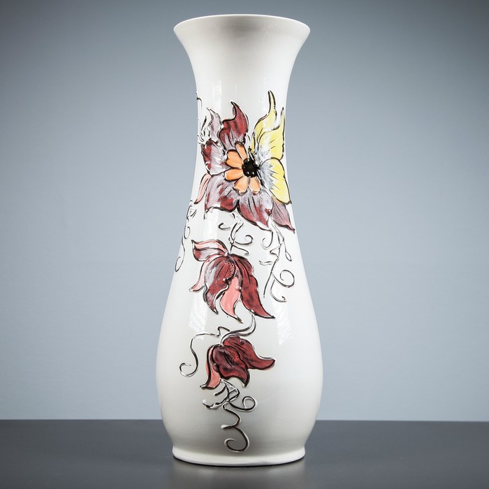 Ваза "Осень" ангоб золото МИКС