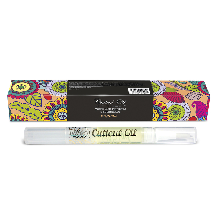 Масло для кутикулы в карандаше Персик, 3 мл