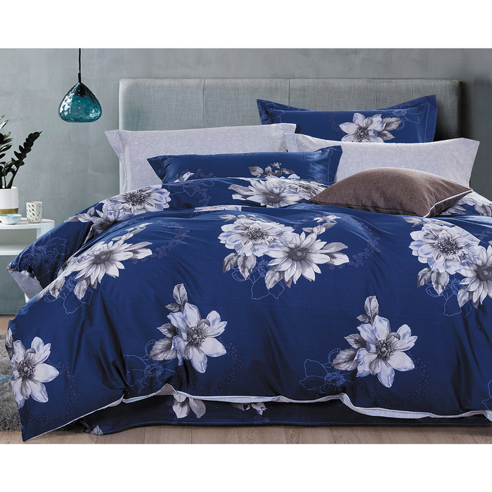 КПБ 1,5 сп, размер 160х230 см, 150х210 см, 70х70 см-2 шт., сатин 15/408-SK