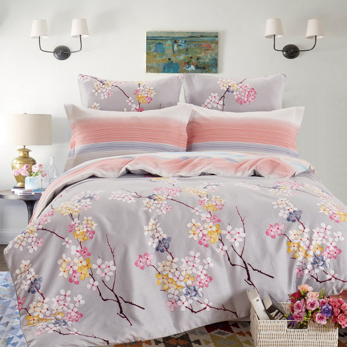 КПБ 1,5 сп, размер 160х230 см, 150х210 см, 70х70 см-2 шт., сатин 15/412-SK