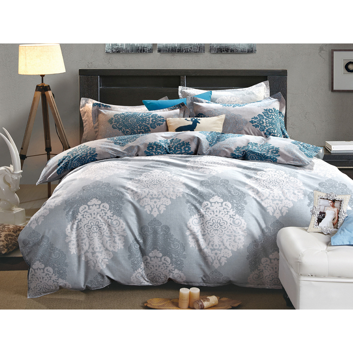 КПБ 2 сп, размер 230х240 см, 180х210 см, 70х70 см-2 шт., сатин 20/400-SK