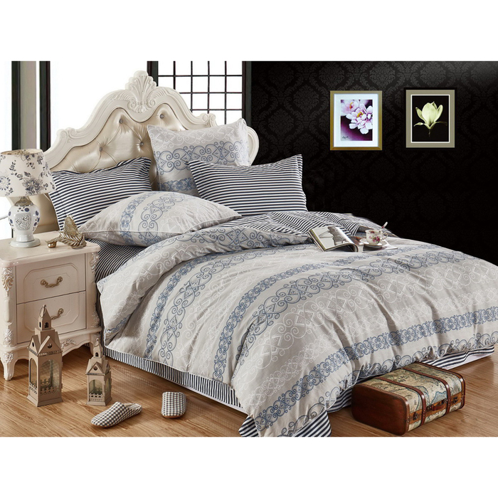 КПБ 2 сп, размер 230х240 см, 180х210 см, 70х70 см-2 шт., сатин 20/402-SK