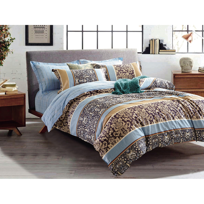 КПБ 2 сп, размер 230х240 см, 180х210 см, 70х70 см-2 шт., сатин 20/413-SK