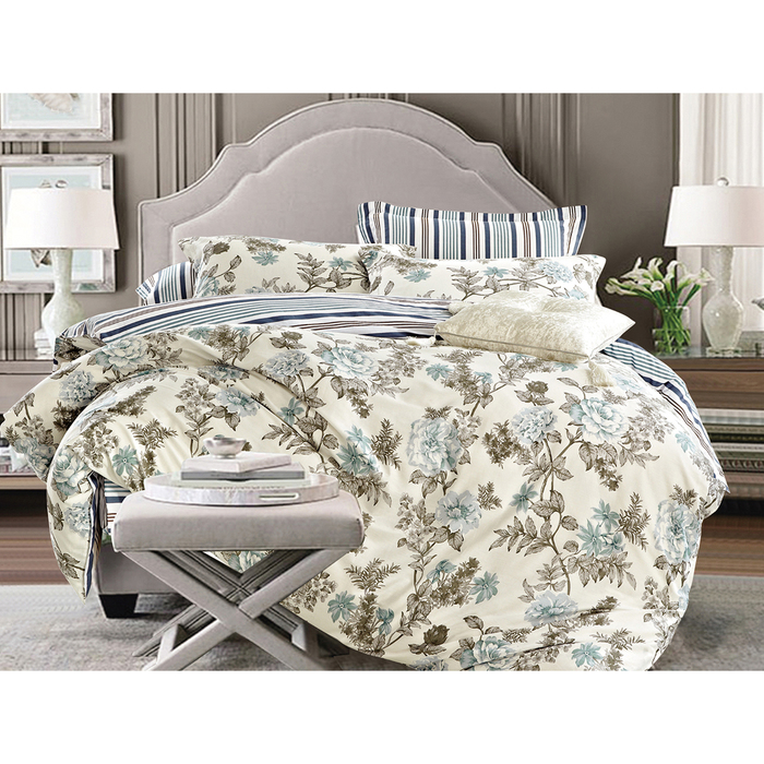 КПБ 2 сп, размер 230х240 см, 180х210 см, 70х70 см-2 шт., сатин 20/418-SK