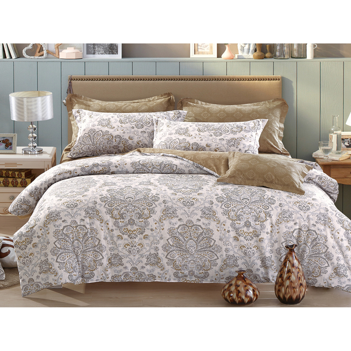 КПБ евро, 230х250 см, 200х220 см, 50х70 см, 70х70 см по 2 шт., сатин 31/397-SK