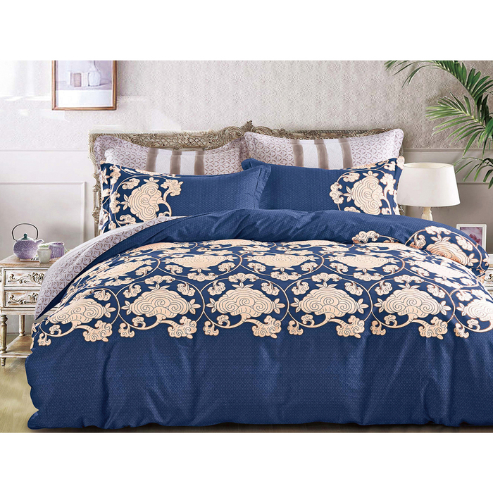 КПБ дуэт, 230х250 см, 150х210 см-2 шт., 50х70 см, 70х70 см по 2 шт., сатин 41/403-SK