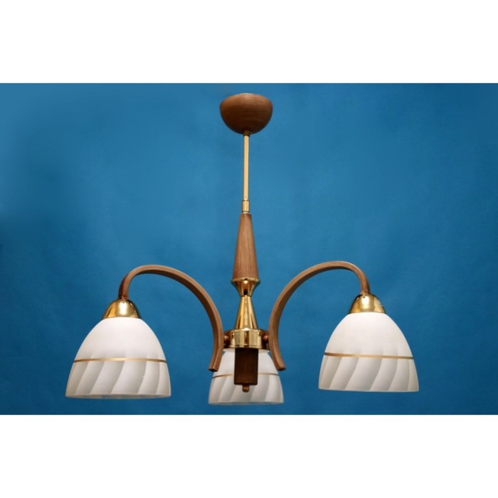 Люстра "Глория" 3x60Вт E27 хром