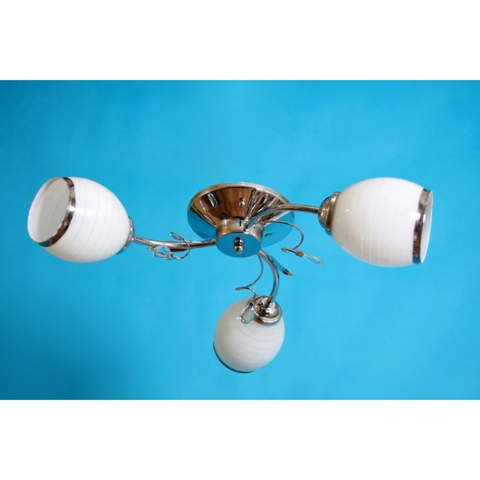 Люстра "Актон" 3x60Вт E27 хром