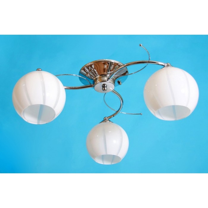 Люстра "Алан" 3x60Вт E27 хром