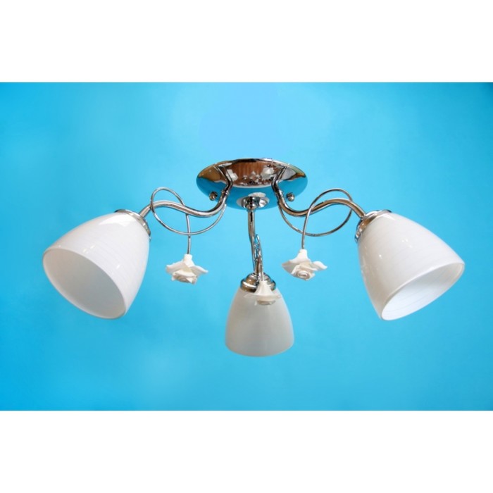 Люстра "Алан" 3x60Вт E27 хром