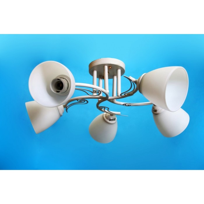 Люстра "Алми" 5x60Вт E27 белый