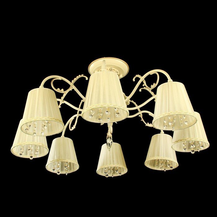 Люстра  "Клер" 8x60Вт E27 белый