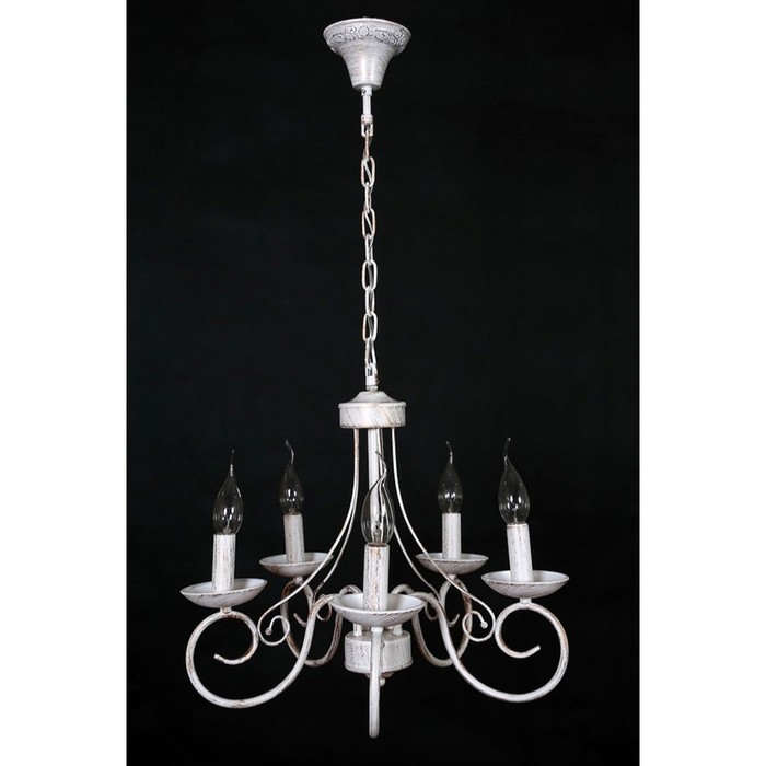 Люстра "Аддисон" 5x60Вт E14 бронза