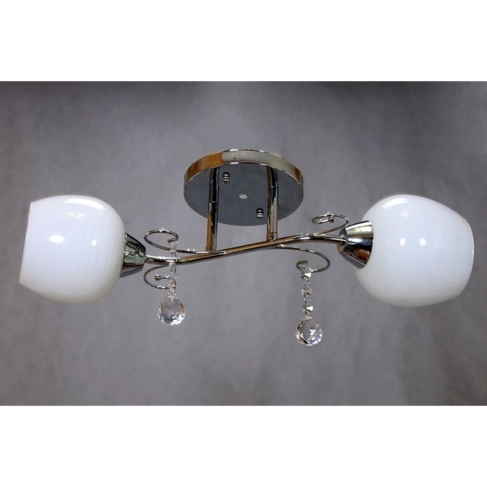 Люстра "Хейли" 2x60Вт E27 хром