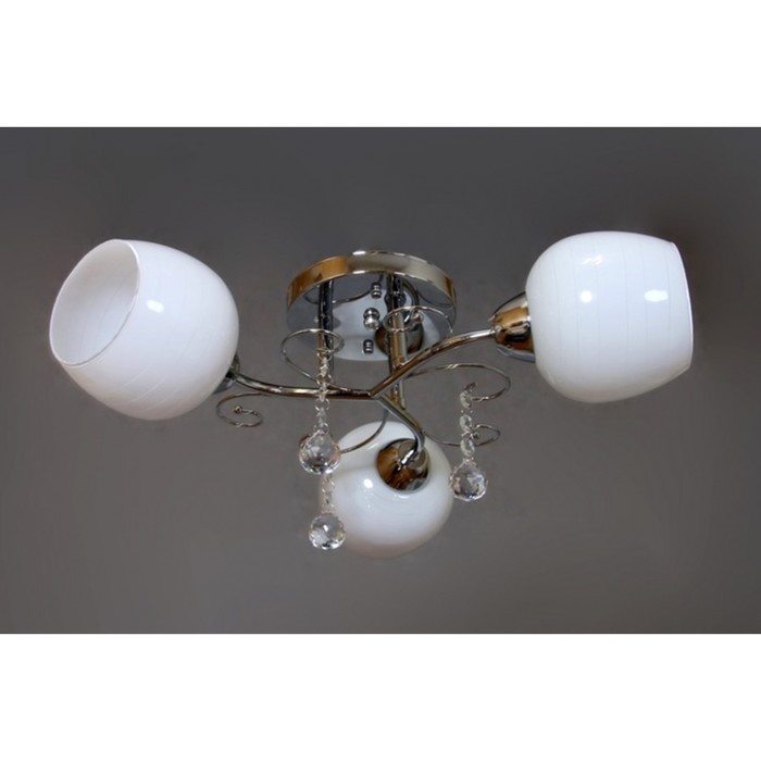 Люстра "Хейли" 3x60Вт E27 хром