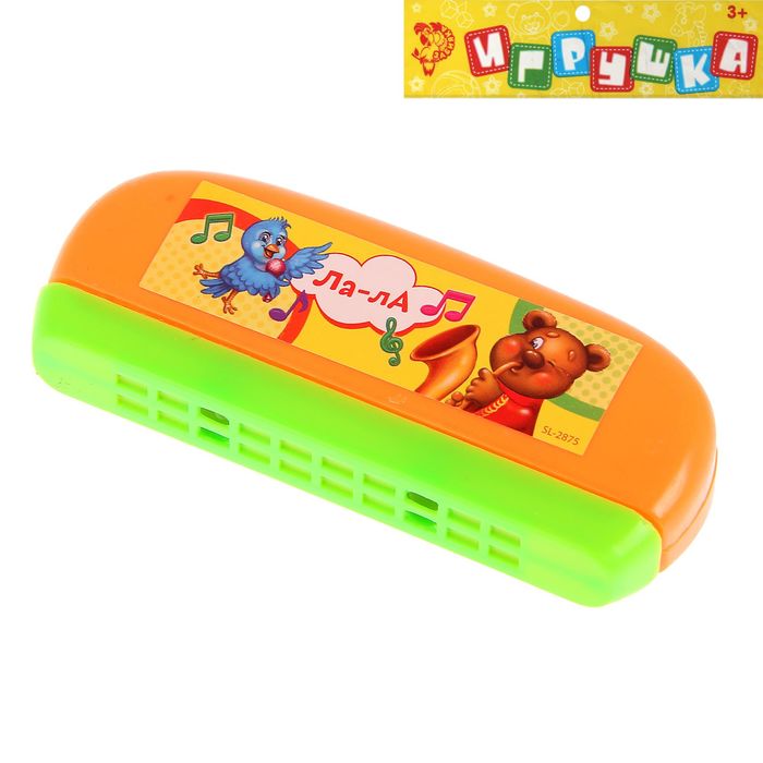 Губная гармошка "Веселая музыка", МИКС