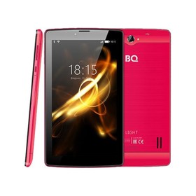 

Планшет BQ 7083G Light Red, 7", TN, 1024х600, 4.1 ГГц, 1+8Гб, 2 МП, красный