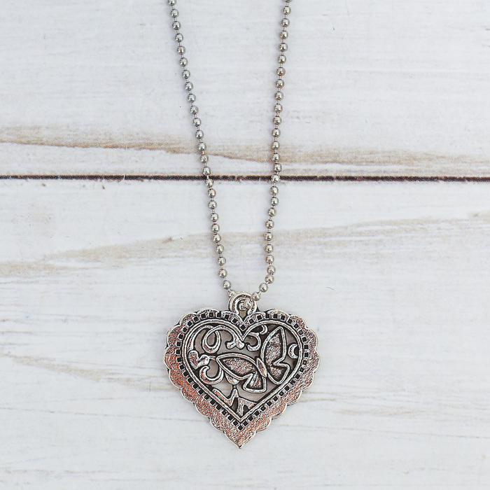 Подвеска на открытке "Люблю тебя бесконечно"