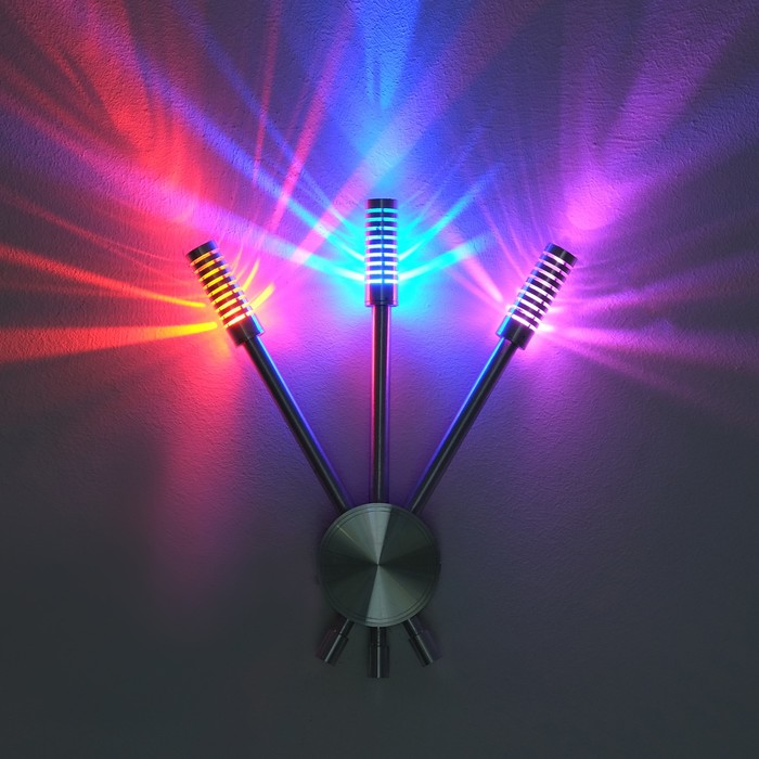 Светильник 015100/3 "Альфа" 3x1W LED 13,5x3x30 см