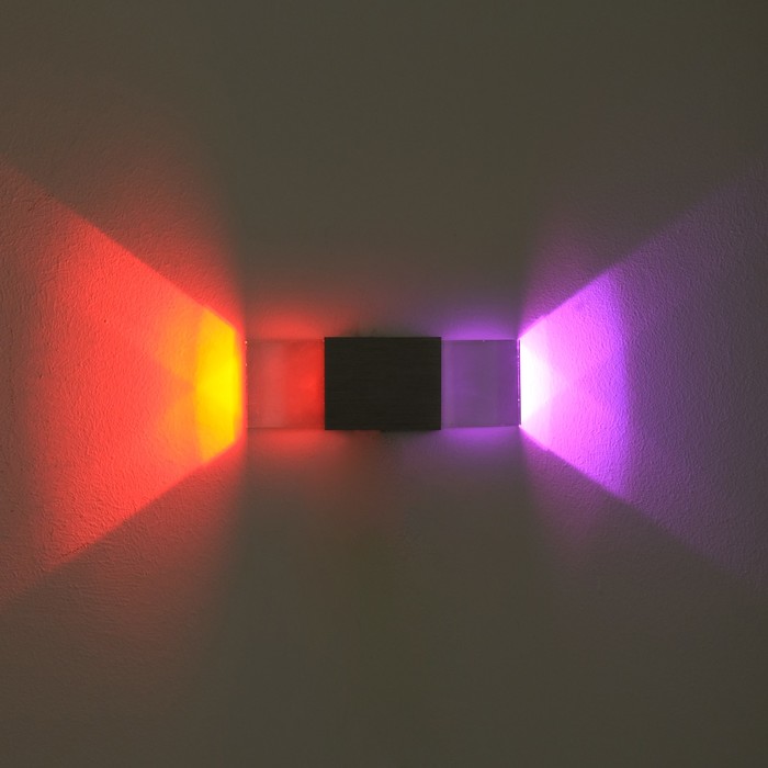 Светильник 24045/2 "Аргос" 2x1W LED 6x3x16,5 см