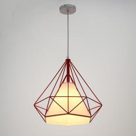 

Светильник "Клондайк" красный 1x40W E27 33x33x37 см
