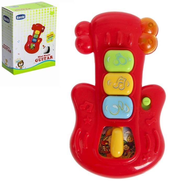 Игрушка музыкальная «Гитара», световые и звуковые эффекты