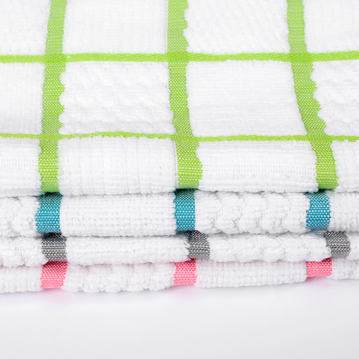 Тряпка для пола, микрофибра квадраты 250 гр, 60х40 см, цвета МИКС