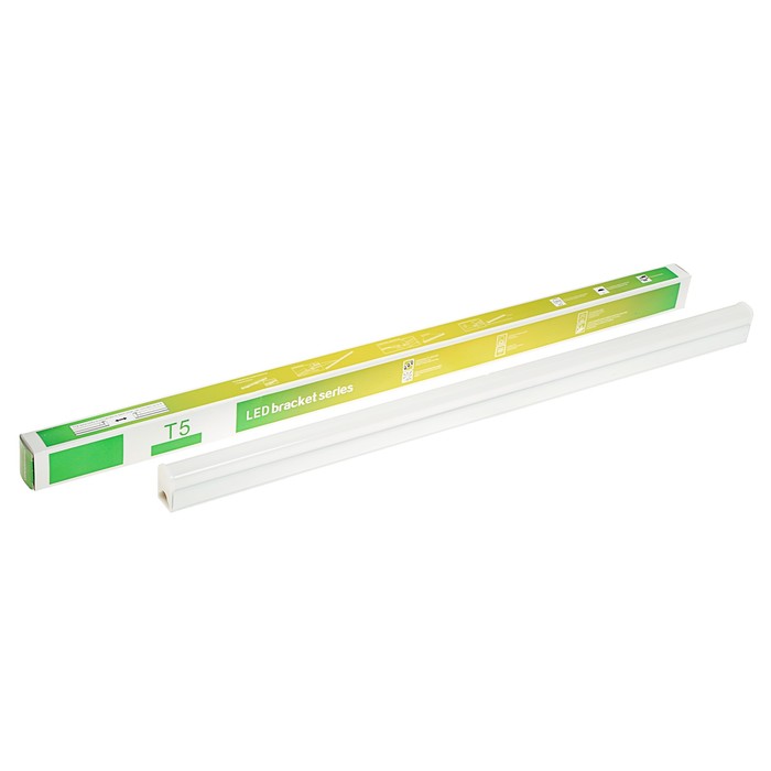 Светильник светодиодный T5, 12 Вт, 1080 Лм, 600 мм, 3000 К, 220 В, теплый свет