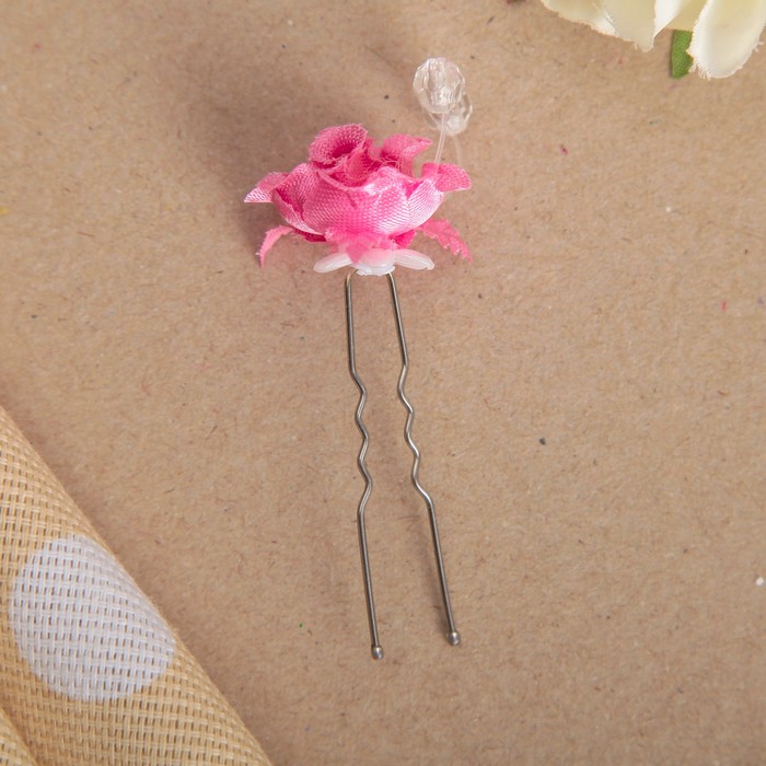 Шпилька для волос "Габриэлла", микс, 8 см