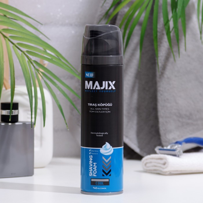 Пена для бритья Majix Sport Sport, 200 мл
