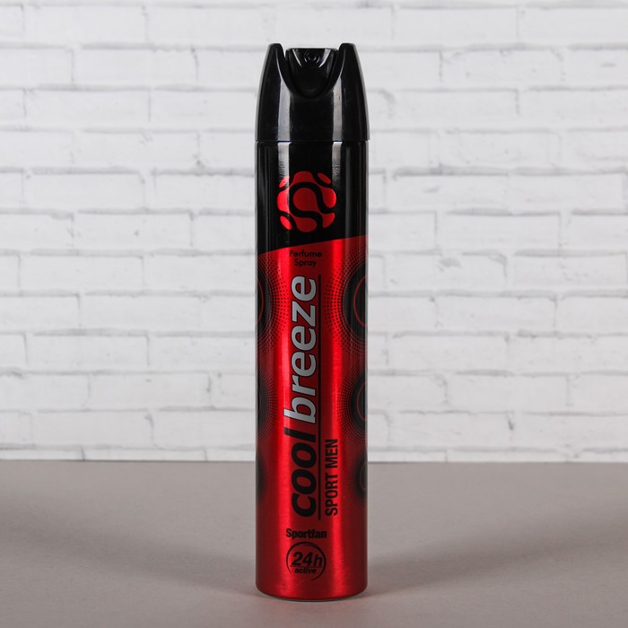 Дезодорант парфюмированный Cool Breeze Sportfan, аэрозоль, 200 мл