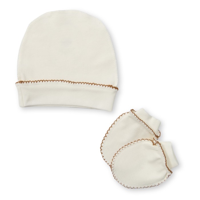 Шапочка детская + рукавички , рост 62 см, цвет МИКС Ш318-223ПК-20/62_М