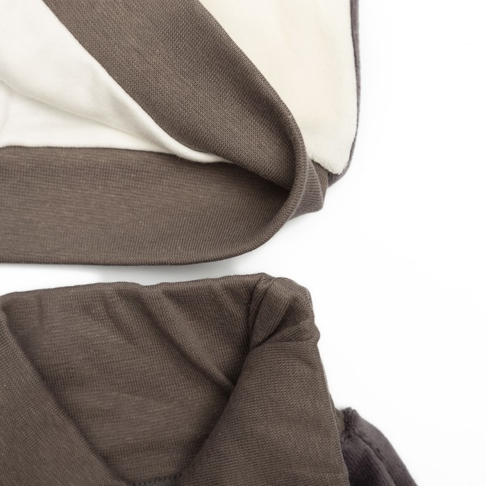 Костюм детский (кофточка,брюки) ЕНОТ, рост 62 см, цвет серый 518-278В-20/62_М