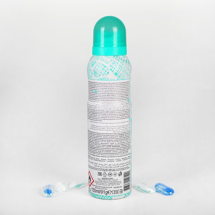 Дезодорант парфюмированный Girly Talk Blink, аэрозоль, 150 мл