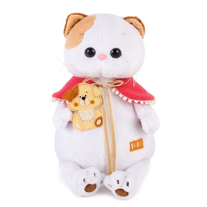 Мягкая игрушка "Кошечка Ли-Ли" с собачкой, 27 см