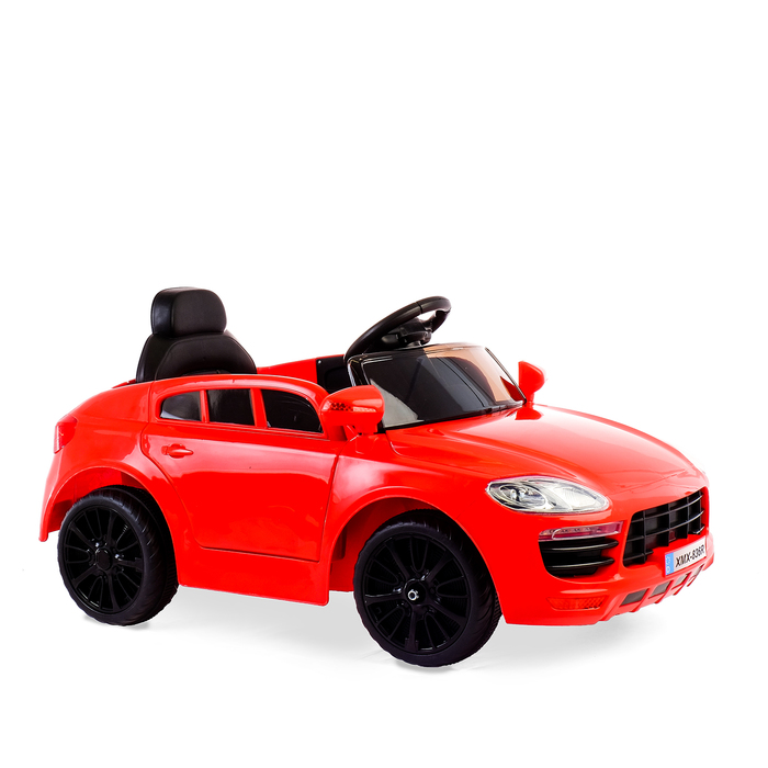 Электромобиль 6V4,5Ah р/у редуктор 25W амор-ом, MP3, свет, индикатор X-836R