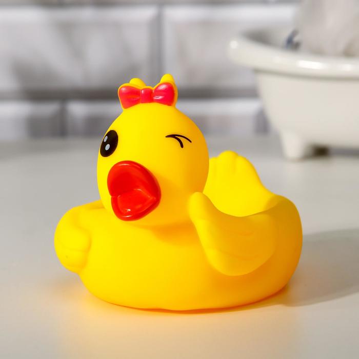 Набор игрушек для ванны «Озорные уточки», 2 шт.