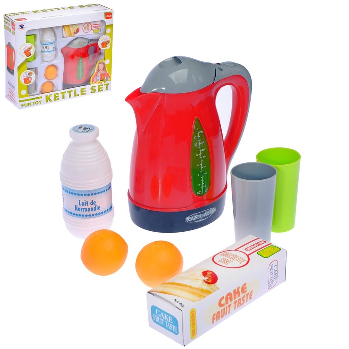 Игровой набор с чайником «Полезный завтрак»
