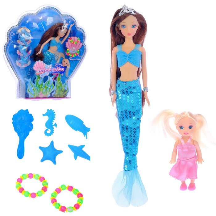 Кукла "Русалка" с куклой-малышкой