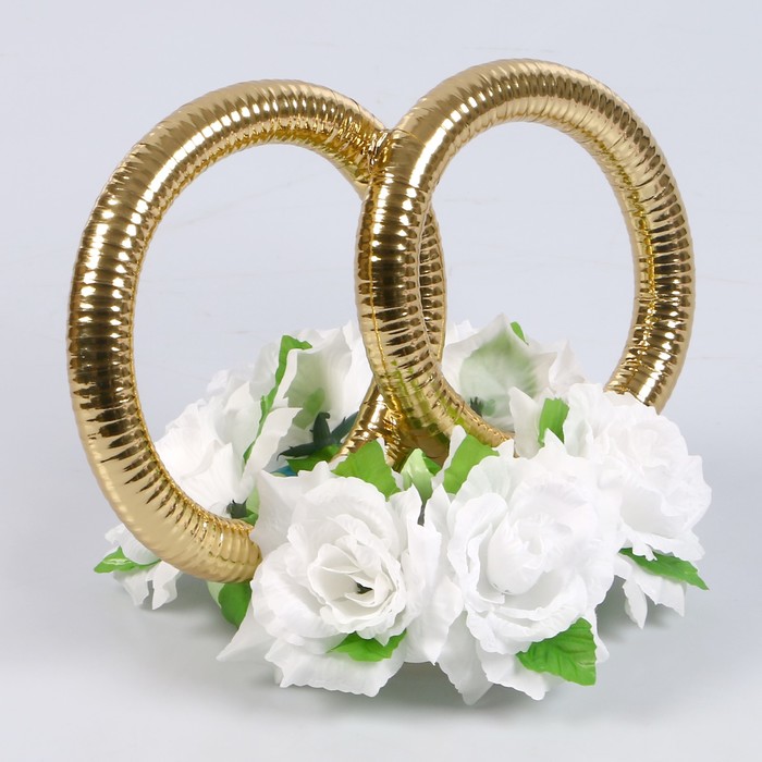 Набор на авто кольца на крышу/лента на капот углом 3м/4 банта на ручки, сиреневый