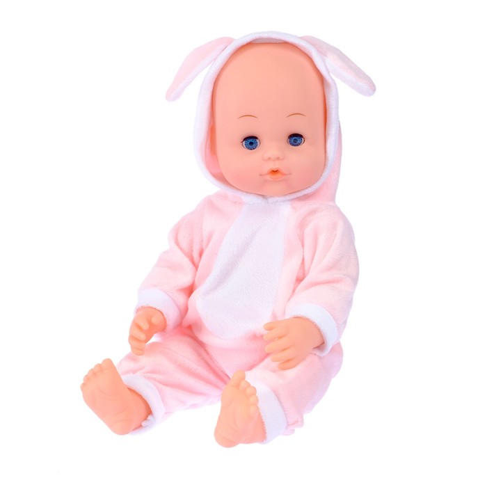 Пупс функциональный "Малыш в костюме" с аксессуарами, пьёт, писает, МИКС