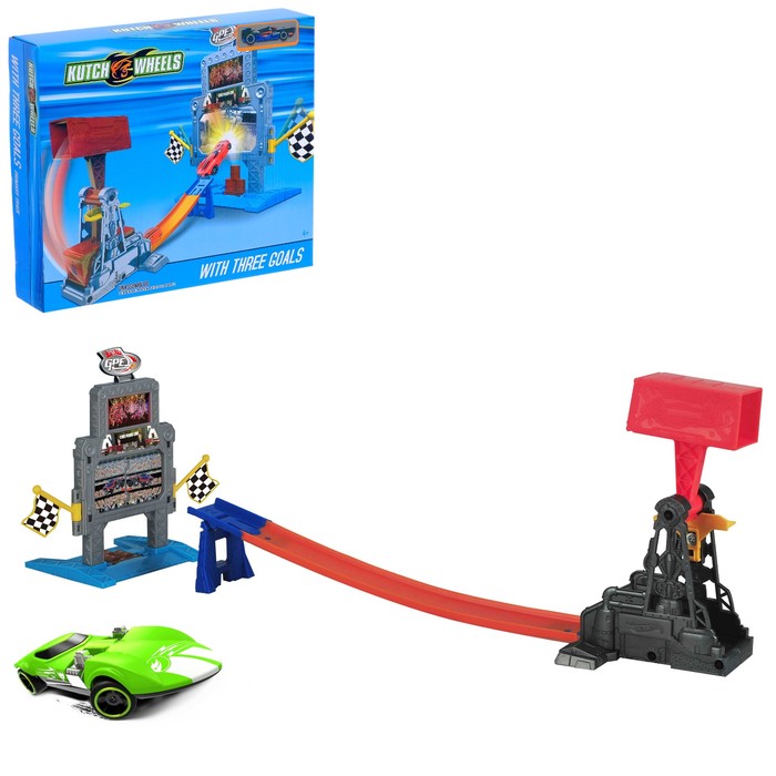 Автотрек "Супер молот", с запуском и трамплином