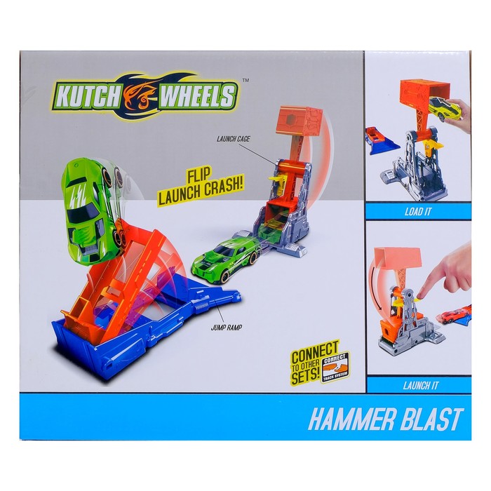 Автотрек "Супер молот", с запуском