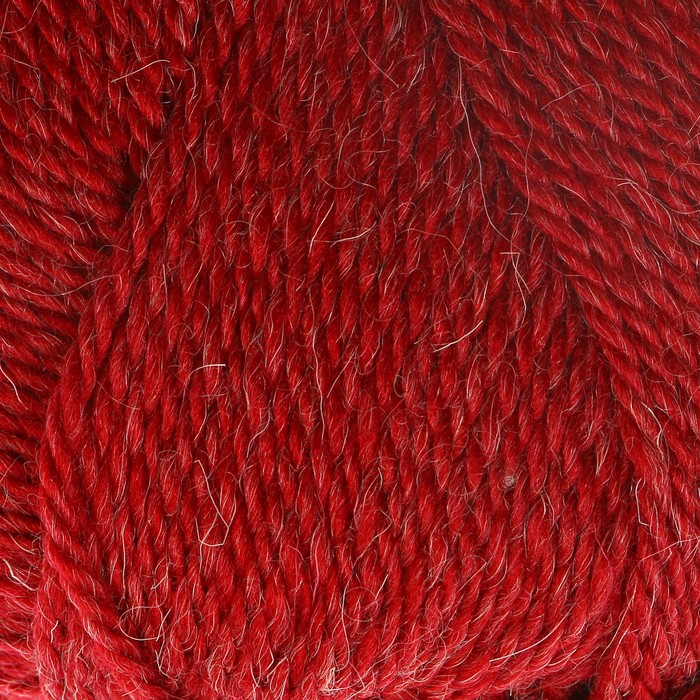 Пряжа "Дворянская" 40% шерсть, 60% акрил 160м/100гр (092 пр. вишня)