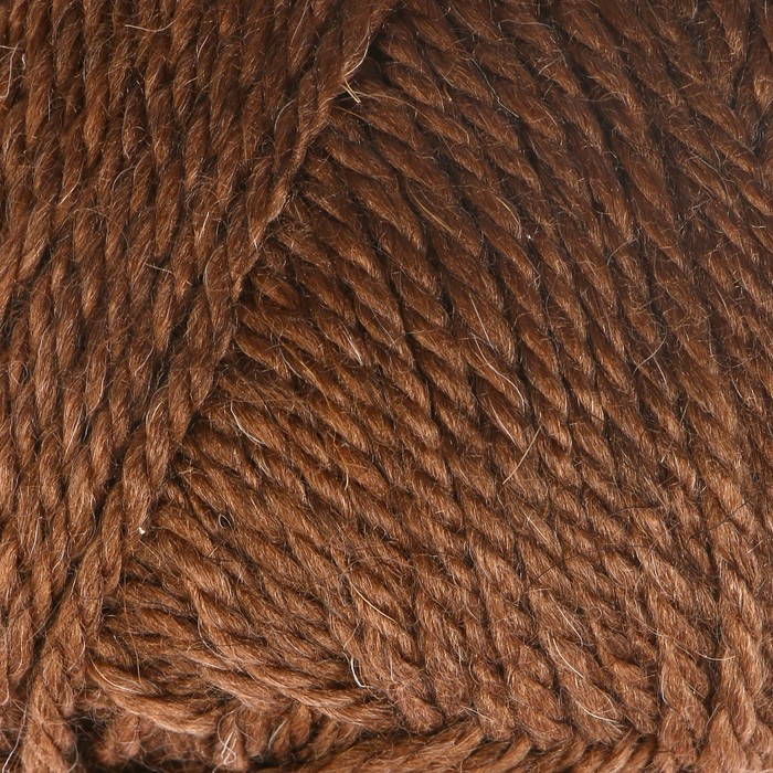 Пряжа "Дворянская" 40% шерсть, 60% акрил 160м/100гр (233 кофе)